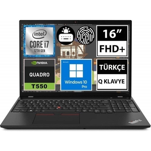 LENOVO LENOVO 21HK004BTX MWS P16s V2 i7-1360P 12C 2.2GHz 32GB 1TB SSD NVIDIA RTXA500 4GB W11 16in