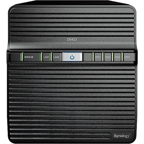 SYNOLOGY DS423 2GB 4 BAY 2xGLAN NAS DEPOLAMA ÜNİTESİ