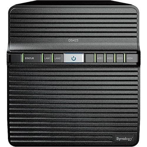 SYNOLOGY DS423 NAS 4YUVALI NAS DEPOLAMA ÜNİTESİ