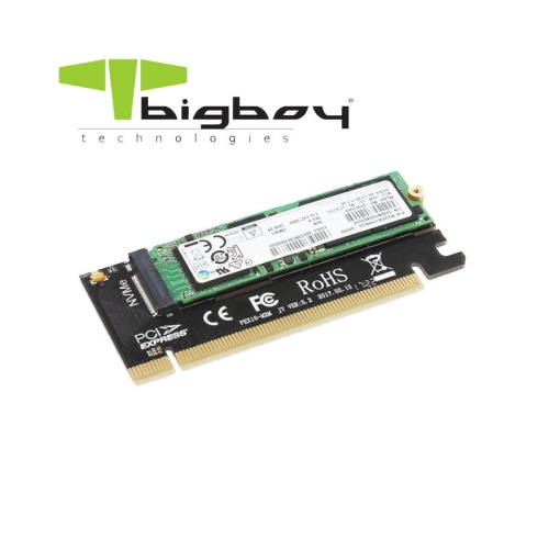 Bigboy PCIe 3.0 x16 PCI M.2 x4 -M Key Soğutuculu Çevirici Ünite