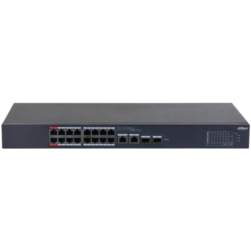 DAHUA DAHUA CS4218-16ET-135 16Port, Megabit, 16 Port PoE, 135W, +2 Port SFP Gigabit Combo, Cloud Yönetilebilir, Switch