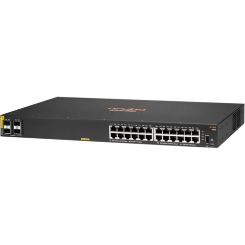 HP HP Aruba 6000-24G, R8N87A, 24Port, Poe, 370W, Gigabit, 4 Port GigaBit SFP, Yönetilebilir, Rack Mount Switch