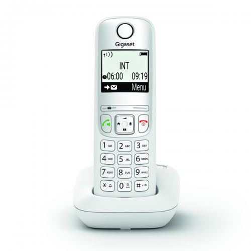 GIGASET A690, Dect Telefon, Beyaz, 14 Saat Konuşma, 180 Saat Bekleme, 100 Kişilik Rehber