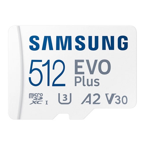 SAMSUNG 512GB mSD EVOPlus MB-MC512KA/UE