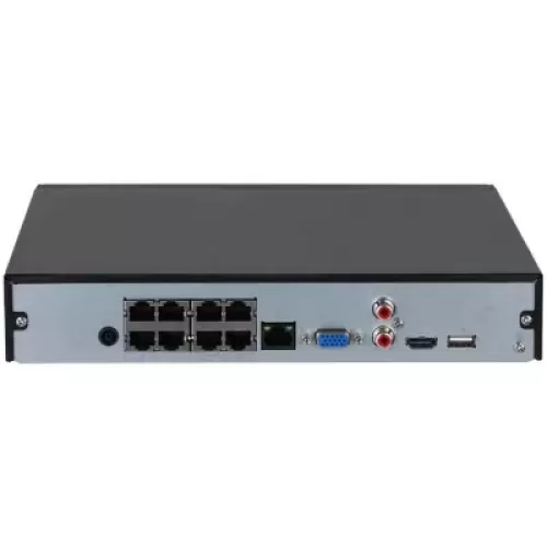 DAHUA Dahua NVR2108HS-8P-4KS3 8 Kanal 1U H.265 NVR 1x8TB