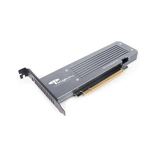 BIGBOY  PCIe 4.0 x4 M.2 x16 Soğutuculu 4xNVMe Çevirici Ünite