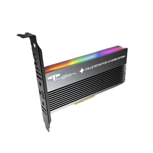 BIGBOY PCIe 4.0 x4 M.2 x4 Soğutuculu RGB 1xNVMe Çevirici Ünite