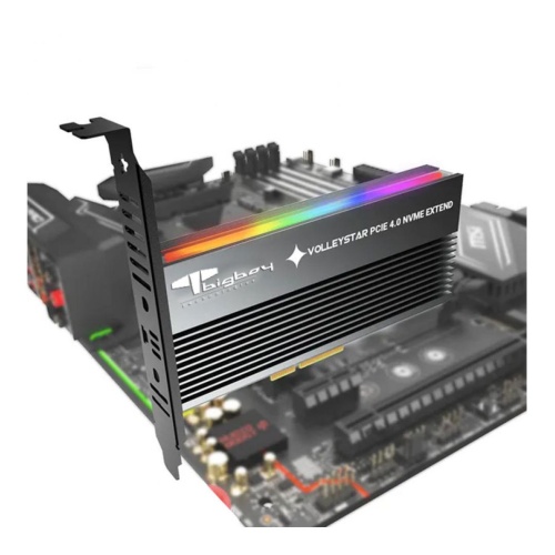 BIGBOY PCIe 4.0 x4 M.2 x4 Soğutuculu RGB 1xNVMe Çevirici Ünite