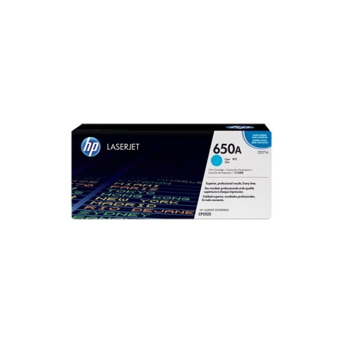 HP 650A-CE271A Mavi Orjinal Toner