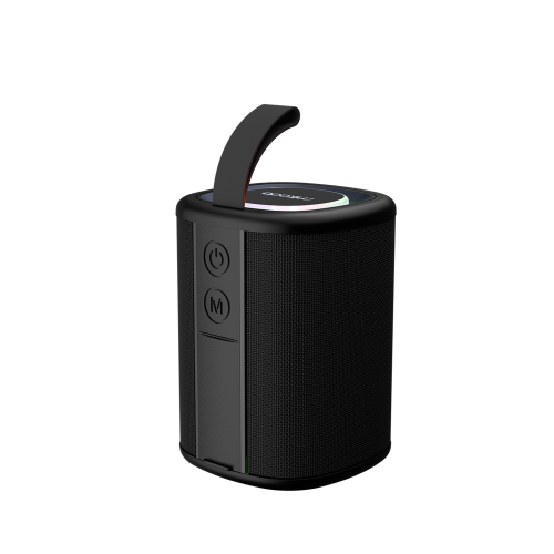 MIKADO MD-26BT, 6W, Taşınabilir, USB/AUX/BT/TF, RGB Işıklı, 1200mAh, IPX66 Su Geçirmez, Bluetooth Speaker (Siyah)