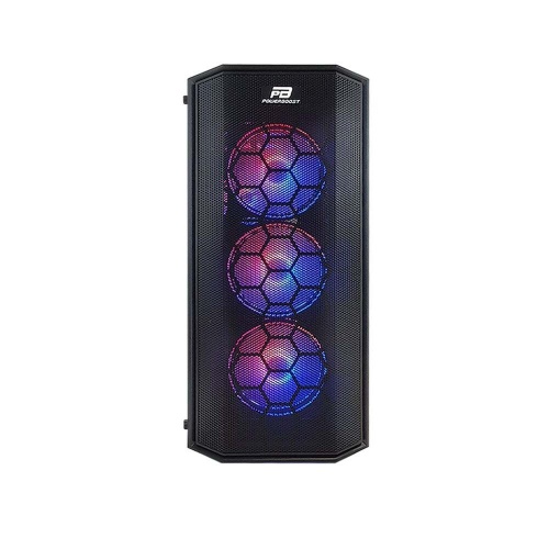 PowerBoost  X58RGB 650w 80+ USB 3.0 Mesh 6xRGB Fanlı Gaming Kasa
