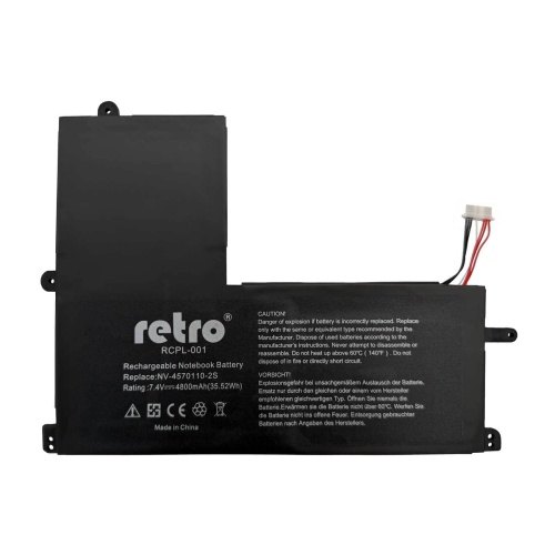 RETRO RETRO NV-4570110-2S Notebook Bataryası