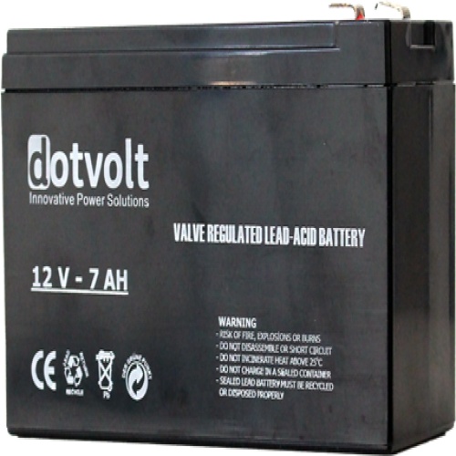 DOTVOLT DOTVOLT VOLT DT7-12 12V 7AH Kuru Tip UPS+Güvenlik Aküsü
