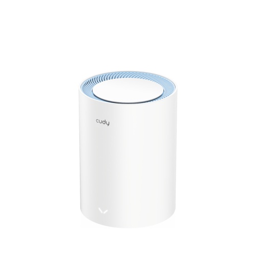 CUDY M1200 2-Pack AC1200Mbps 2.4GHz/5GHz AP/RE/WISP MU-MIMO Kablosuz 2li Mesh Wi-Fi Sistemi