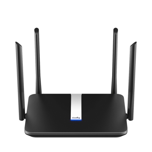 CUDY X6 AX1800 2.4GHz/5GHz 1800Mbps AP/RE/WISP 5*Gigabit Port MU-MIMO Kablosuz Wi-Fi 6 Router