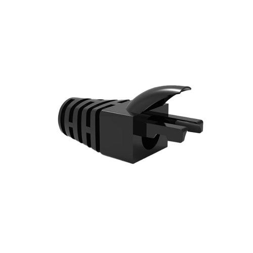 TRKLink PVC RJ45 BOOTS KONNEKTÖR SİYAH JACK KILIFI 50 li PAKET