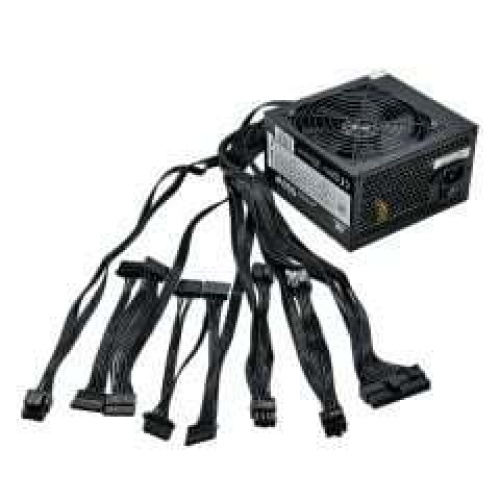 POWERBOOST PowerBoost PB550WB 550W 80+ White  APFC 4*PCI-E 6+2 Pin 12cm Siyah Fanlı ATX Power Supply (Bulk)