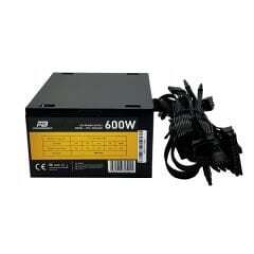 POWERBOOST PowerBoost PB600AR 600W APFC 2*PCI-E 6+2 Pin 12cm Siyah Fanlı ATX Power Supply (Retail Box)