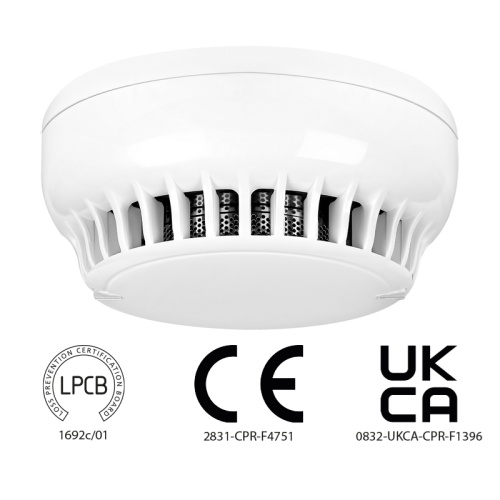 TEKNIM Teknim TFD-4250 Konvansiyonel Optik Duman Isı Dedektörü (Taban Hariç), Multisensör, LPCB
