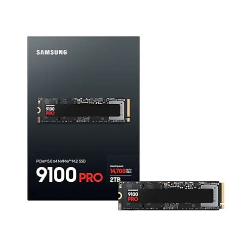 Samsung 9100 Pro 2TB M.2 NVMe SSD 14700/13400MB/s