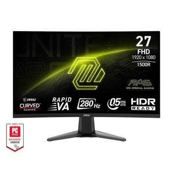 MSI MSI 27 MAG 276CXF 1920x1080 (FHD) CURVE 1500R RAPID VA 280HZ 0.5MS (GTG) ADAPTIVE-SYNC SIYAH GAMING MONITOR