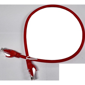 AGER AGER AC-602-0025/R 25CM UTP CAT6 PATCH KABLO KIRMIZI Cu, LSZH AWG 26/7