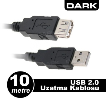 10MT USB 2.0 UZATMA KABLOSU (DK-CB-USB2EXTL1000)