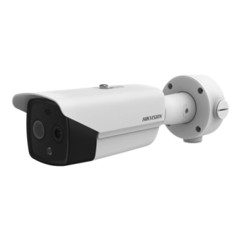 HIKVISION DS-2TD2617-6/QA 4Mpix, 8mm Lens, H265+, 40Mt Gece Görüşü,  PoE, Yangın Algılama, Sesli Alarm, Termal IP Kamera