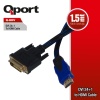 QPORT Q-HDV DVI TO HDMI 24+1 CONVERTER ÇEVİRİCİ KABLO 1.5MT