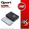 QPORT QPORT 3 PORT HDMI SWITCH (Q-SH3)