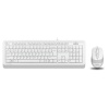 A4-TECH A4-Tech F1010 Beyaz USB Klavye Mouse Set - MM