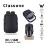 CLASSONE BP-S560 15.6 Perugia Serisi Wtx Pro Sırt Çantası Siyah