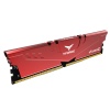 TEAM Team T-Force Vulcan Z Red 8GB (1x8GB) 3200MHz CL16 DDR4 Gaming Ram (TLZRD48G3200HC16F01)