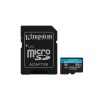 KINGSTON SDCG3/64GB 64GB microSDXC Canvas Go Plus 170R A2 U3 V30 Card + ADP