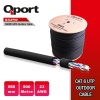 QPORT 500 Metre CAT6 Outdoor 23AWG 0.58MM UTP Makaralı Kablo Q-CATO2