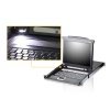 ATEN ATEN-CL5708NT Sürgülü Kasaya Sahip, 19 Arkadan Aydınlatmalı LCD Ekran, Touchpad’i ve Türkçe Klavyesi Bulunan 8 Port PS/2-USB KVMP™ (Periferi/ Çevre Cihazlarla (USB) Bağlantı Kurabilir) Switch, İlave Konsol Girişli