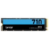 LEXAR LNM710X500G-RNNNG SSD NM710X 500GB HIGH SPEED PCIe GEN 4X4 M.2 NVMe UP TO 5000 MB/S READ AND 2600 MB/S WRITE