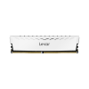 LEXAR LD4BU008G-R3600GSWG THOR RAM DT GAMING DDR4 UDIMM 8GB 3600 XMP MEMORY WITH WHITE HEATSINK SINGLE PACK
