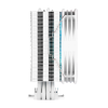 GAMDIAS GAMDIAS BOREAS E1-410 WH, White Edition,  120mm, CPU Kule Tipi Hava Soğutma (AMD AM4-AM5 ve INTEL Tüm işlemciler ile uyumlu)