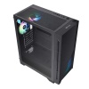THERMALTAKE  h330 650w argb ledli 3x120mm fanlı tempered glass pencereli oyuncu kasası