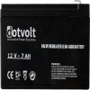 DOTVOLT DOTVOLT VOLT DT7-12 12V 7AH Kuru Tip UPS+Güvenlik Aküsü