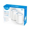 CUDY M1200 2-Pack AC1200Mbps 2.4GHz/5GHz AP/RE/WISP MU-MIMO Kablosuz 2li Mesh Wi-Fi Sistemi