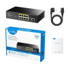 CUDY Cudy FS1010P 8 Port 10/100Mbps  2*FE Uplink VLAN&Extend Mode 250m 120W POE+ Ethernet Switch