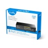 CUDY Cudy GS1010P 8 Port 10/100/1000Mbps 2*GE Uplink VLAN&Extend Mode 250m 120W POE+ Ethernet Switch