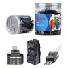 TRKLink EZ RJ45 KONNEKTÖR (SİYAH) 100 lü PAKET YENİ NESİL