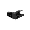 TRKLink PVC RJ45 BOOTS KONNEKTÖR SİYAH JACK KILIFI 50 li PAKET