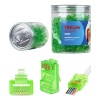 TRKLink EZ RJ45 KONNEKTÖR (YEŞİL) 100 lü PAKET YENİ NESİL