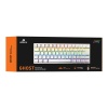 GAMEBOOSTER GameBooster G11 GHOST Rainbow Aydınlatmalı Beyaz Mekanik Gaming Klavye