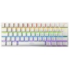 GAMEBOOSTER GameBooster G11 GHOST Rainbow Aydınlatmalı Beyaz Mekanik Gaming Klavye
