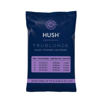 Hush Trublonde Mor Yüksek Performanslı Saç Açıcı Toz 500gr